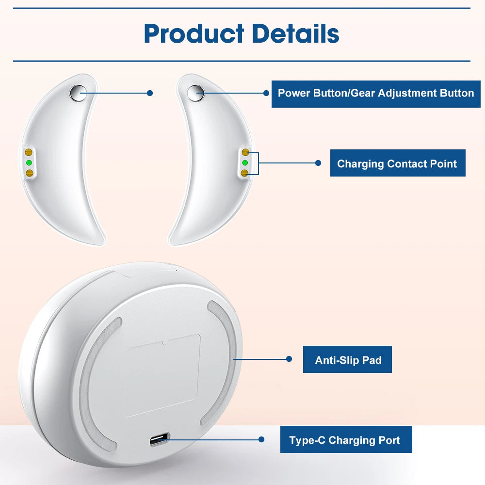 Red Light Eye Massager with EMS Anti-Aging Eye Care
