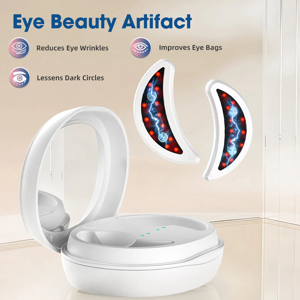 Red Light Eye Massager with EMS Anti-Aging Eye Care