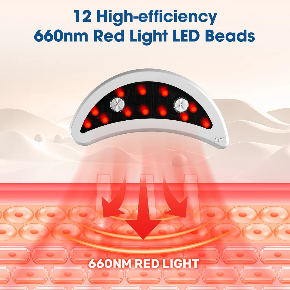 Red Light Eye Massager with EMS Anti-Aging Eye Care